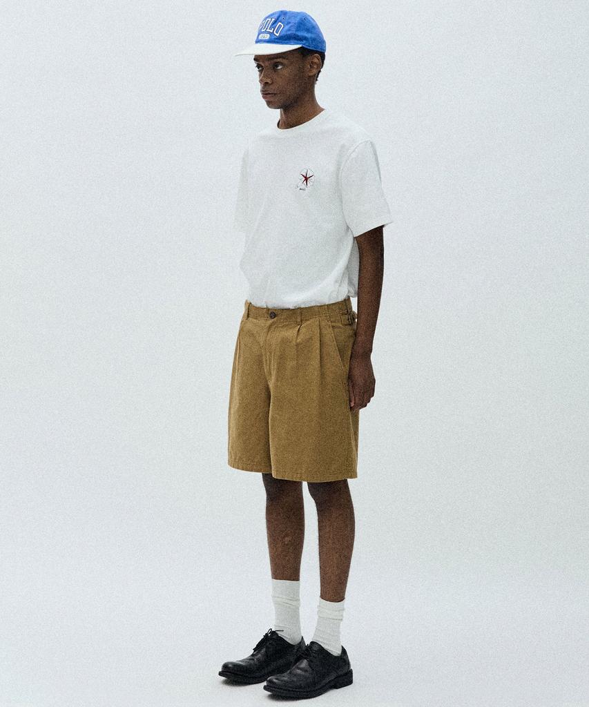 Pilpeu Oxford Washed Shorts (Goldenrod)
