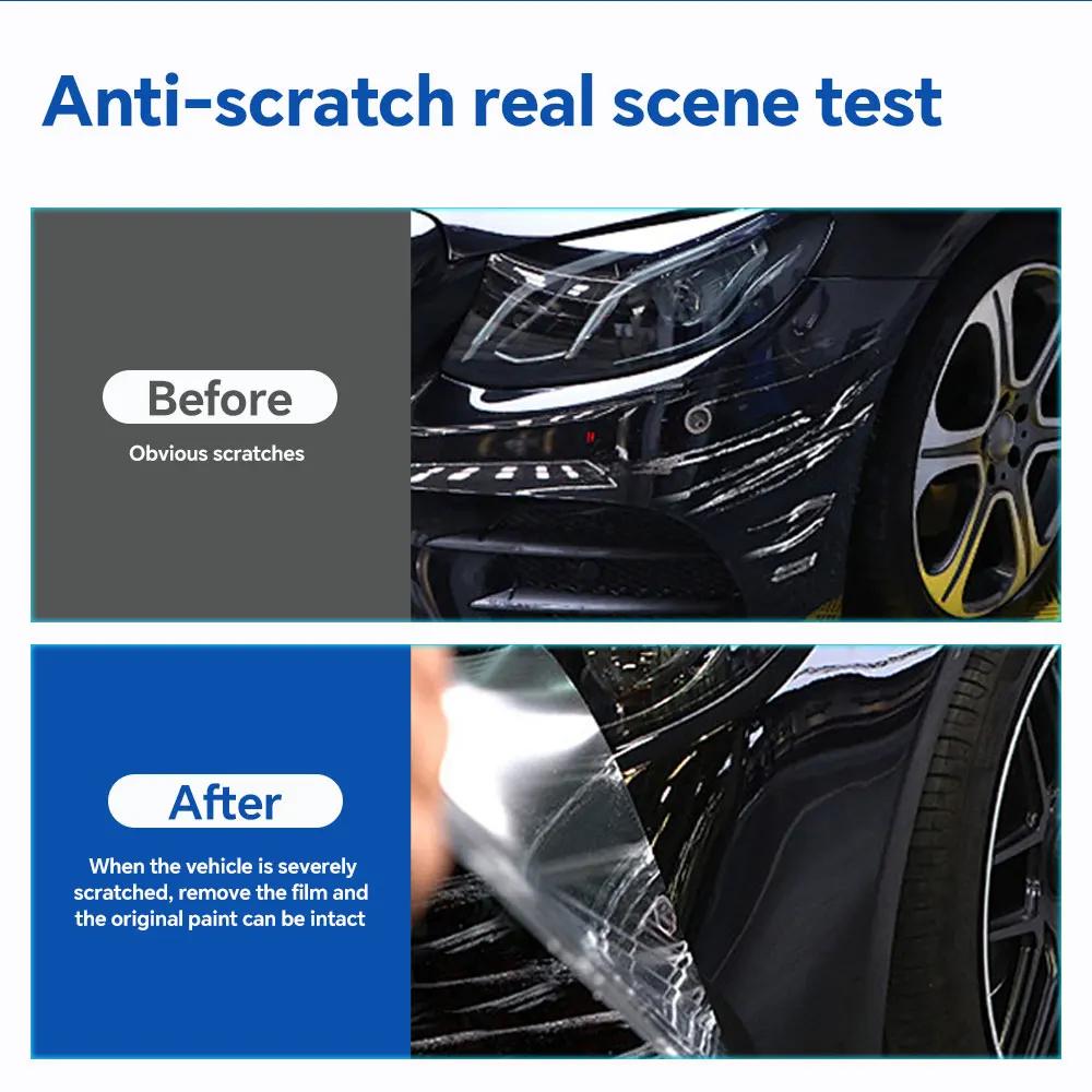 TPU Invisible Car Paint Protection Film for Tesla Model 3 Highland 2025 2025-Up Anti-Scratch Clear Bra PPF Decal Car Accessories