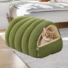 Cat Bed Shelter ,Comfortable Cats Pod, Warm Enclosed Sleeping House Indoor Nest for Indoor,