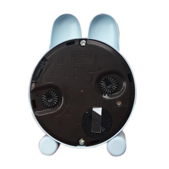 Stolní budík Králičí design Školní potřeby Plastový Roztomilý Mini Kovový Budík pro Studenta