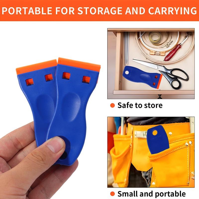 Car Wrap Sticker Squeegee Two Cutting Plastic Razor Blade Label Clean Razor Glue Remover Car Window Glass Clean Scraper