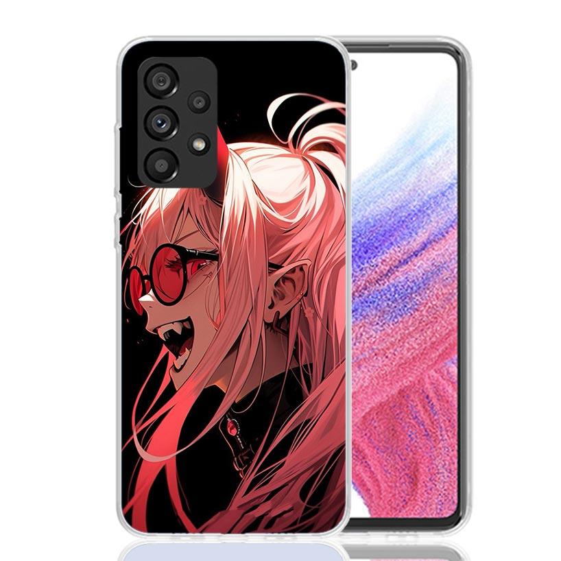 C-Chainsaw Mans Power Phone Case for Samsung Galaxy A52 A51 A50S A12 A22 A32 A72 A10S A30S A31 A71 Note 20 Ultra 10 Plus S10 Gal