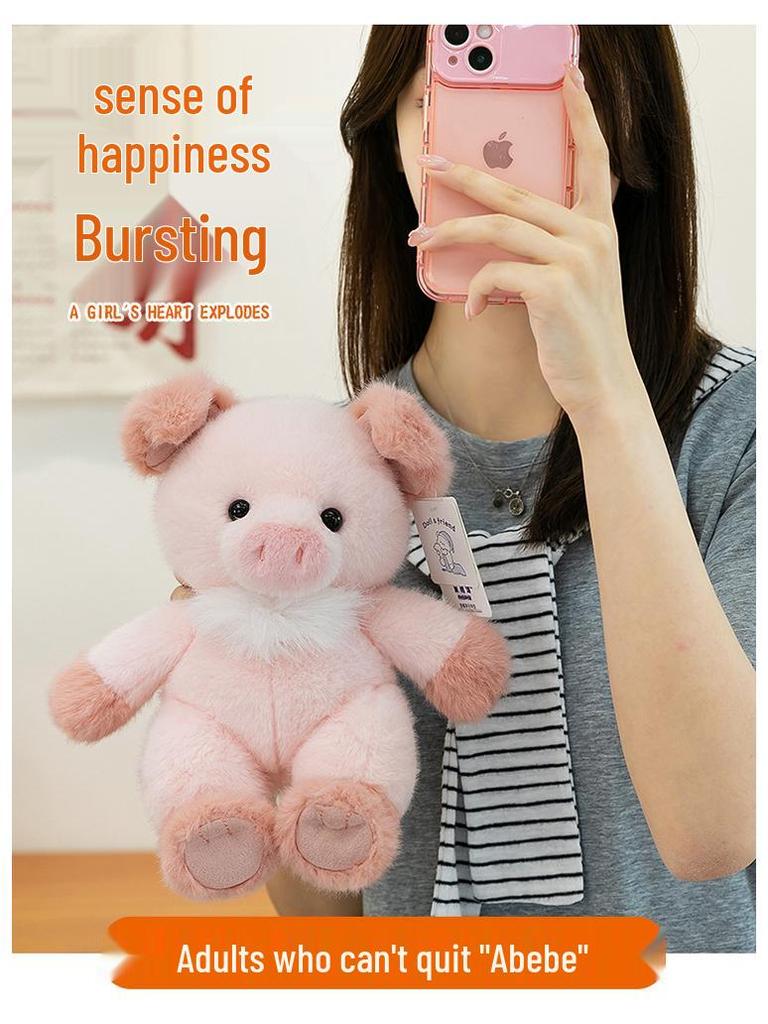 Adorable Pig and Fox Plush Doll Collection: Soft Animal Cushions and Figures