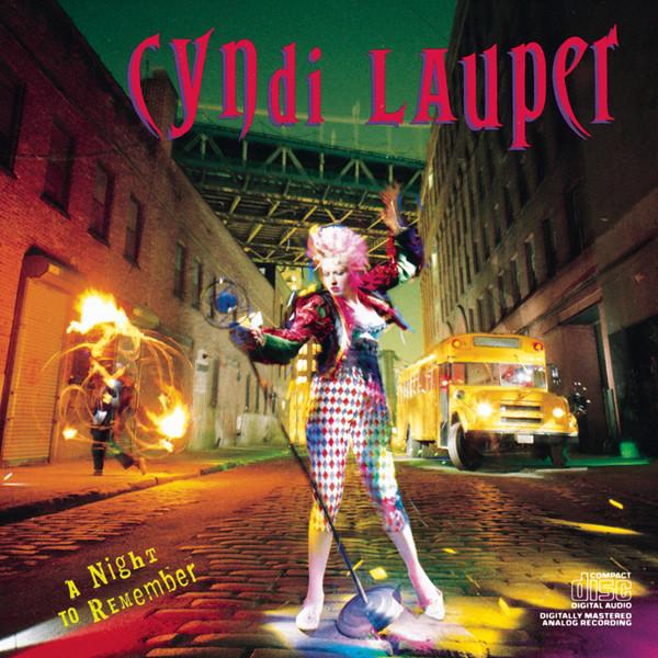 CD CYNDI LAUPER - Night to Remember  EK44318 Epic 1989 US Dance & Electronica Used