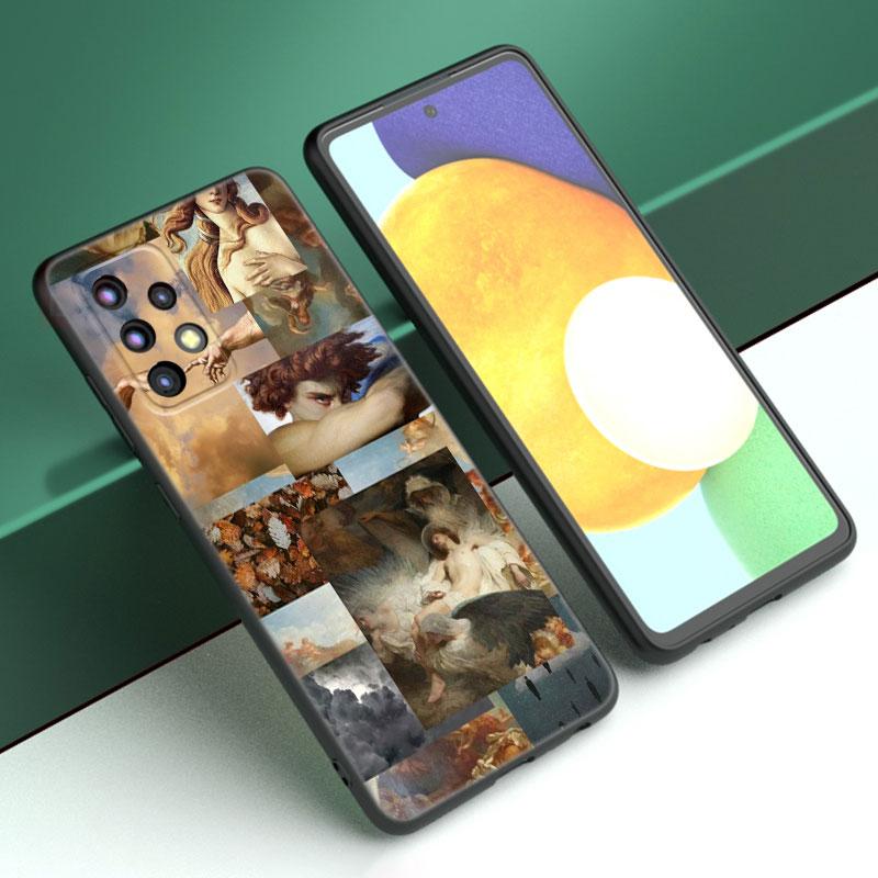 Art Painting Of God Phone Case For Samsung A04 A21 A30 A50 A52 S A13 A14 A22 A23 A32 A53 A73 5G A11 A12 A31 A33 A51 A70 A71 A72