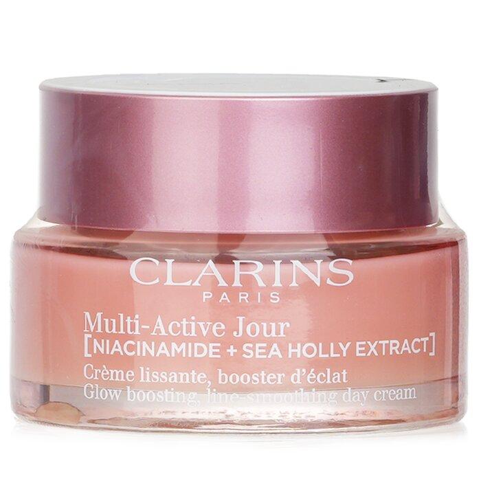 CLARINS Multi-Active Jour (Niacinamide + Sea Holly Extract) Glow Boosting Line - Smoothing Day Cream for all skin types
