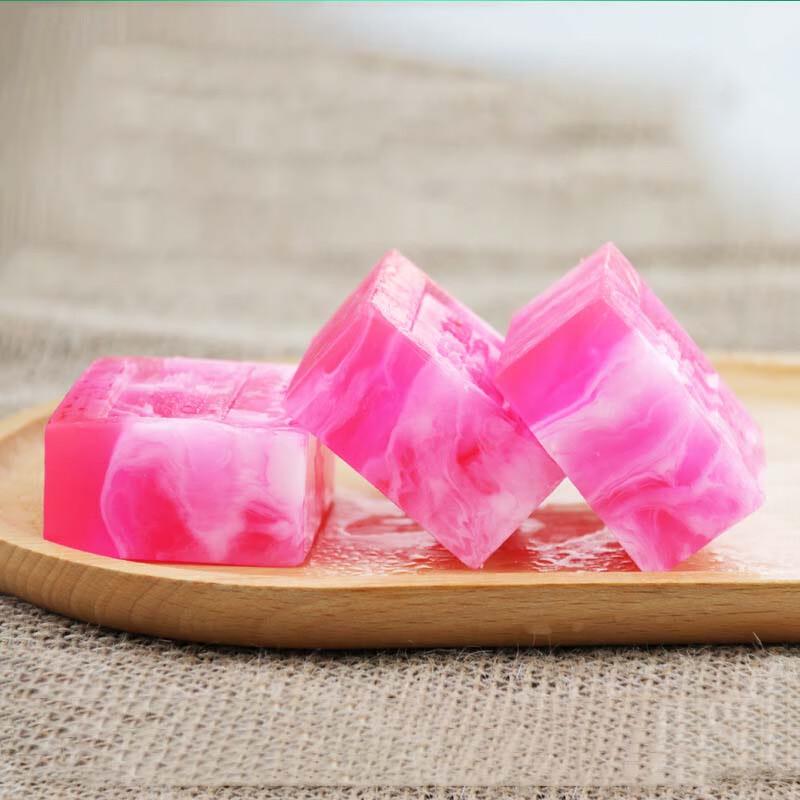 

AIFUJIAPIN Розовое эфирное масло Мыло ручной работы для очищения