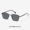 Unisex Nylon Polarized Retro Square Sunglasses - UV Protection for Driving