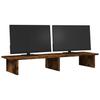 Monitor Stand Smoked Oak 100 X 27 X 15 Cm Particleboard