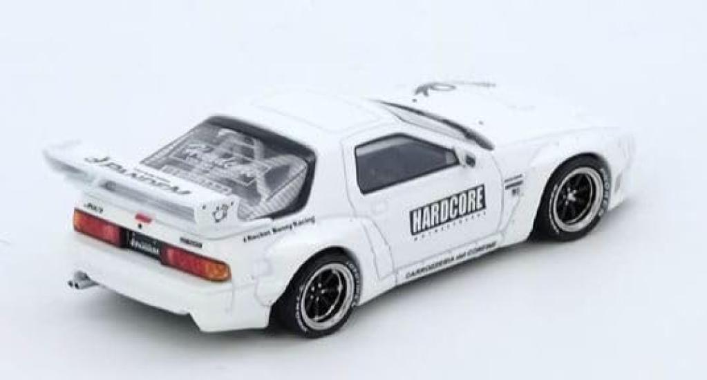 Inno Models Scale Mazda RX7 PANDEM AERO Widebody Kit 1/64 (FC3S) (Finished Product) RX7FCP-WHI1