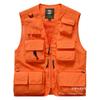 Spring and Autumn Men's Leisure Outdoor Unloadable Multifunctional Reporter Travel Photography Mesh Quick-drying Fishing Vest Men