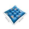1PC Seat Padded Outdoor Sofa Cushions Indoor Pillow Square Linen With Anti-skid Strap Chair Cushion Printed