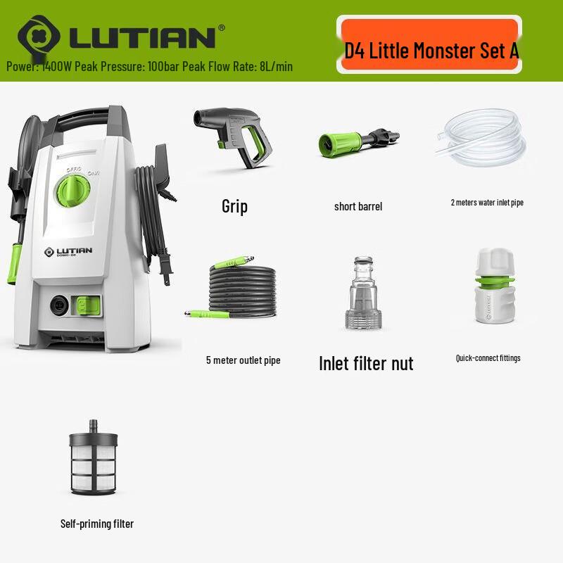 Lü Tain Portable Electric High-Pressure Car Washer