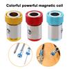 Universal 1/4 Inch Magnetic Screwdriver Head Bit Holder Color Metal Magnetizer Steel Sleeve Power Tool Position Ring Accessory