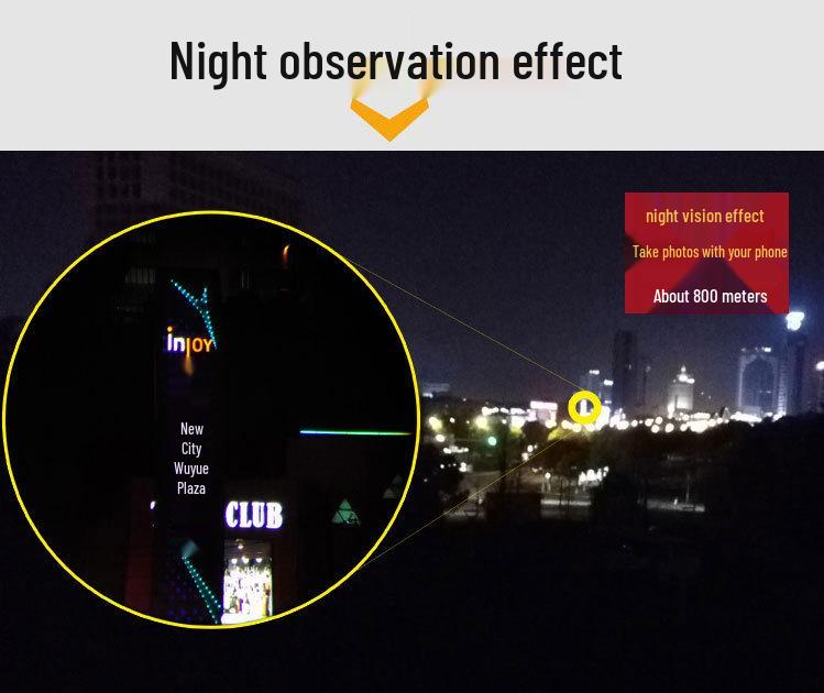 Begos 10X50 HD Adult Binoculars: High Magnification, Low-Light Night Vision for Outdoor Use