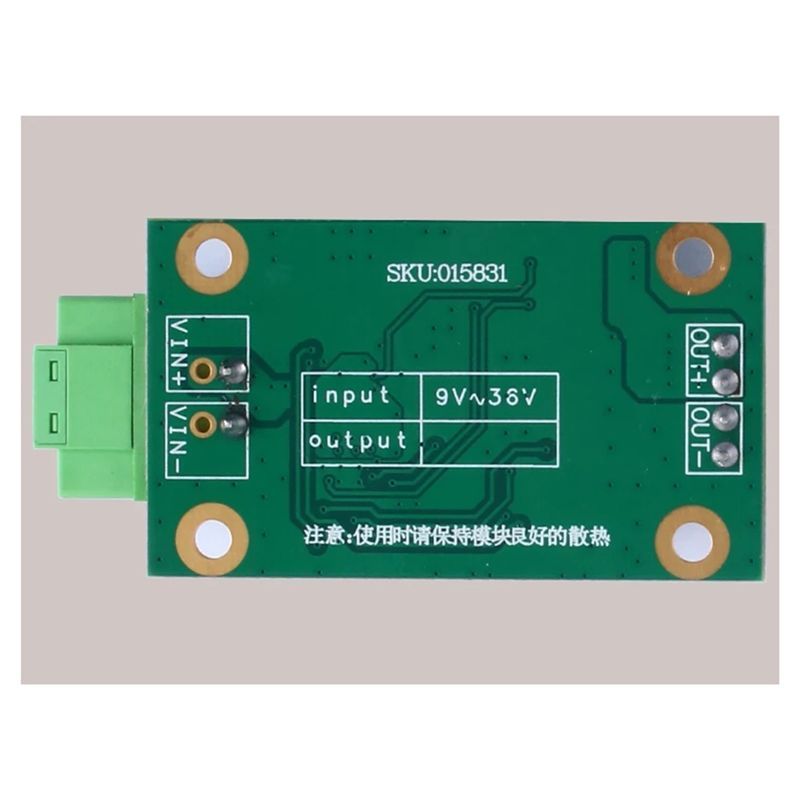 Buck-Boost Regulator Module Buck-Boost High-Power Regulator Module For Input Voltage: 9-36V 5V10A Output