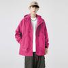 Veste Outdoor Imperméable Coupe-vent Unisexe Randonnée Camping Vélo Course en sentier Léger Respirant Imperméable