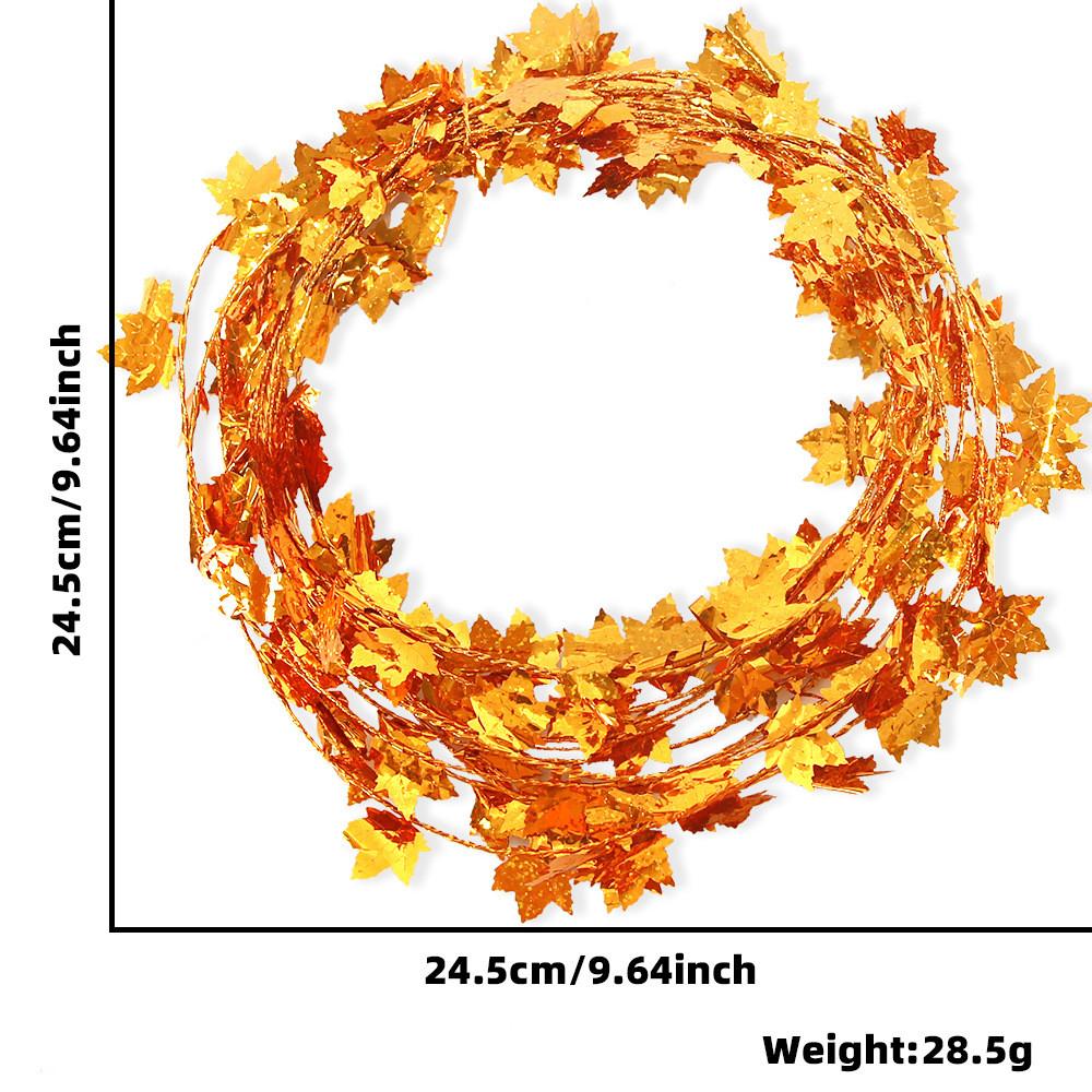Maple Striking Seasonal Leaf Decoration For Thanksgiving Cozy Home Styling 75m