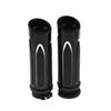 Motorcycle 1'' 25mm Hand Grips Black/Chrome Handlebar for Harley Touring FLHX FLHR Sportster XL Dyna Softail V-Rod Controls