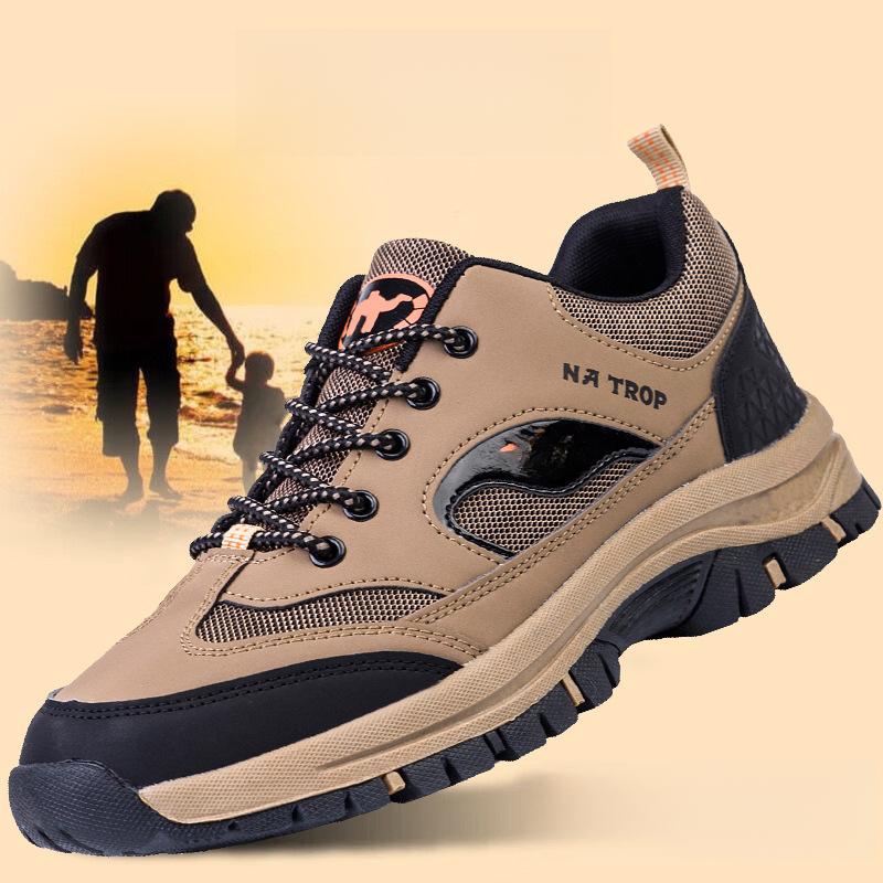 Autumn and Winter Men's Shoes Outdoor Hiking Hiking Shoes Work Labor Protection Shoes Fashion Casual Running Sports Shoes