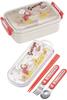 Skater Bento Curious George 23 for Made In Box, 450ml, Design, Antibacterial, Children, Japan, RBF3ANAG-A
