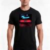 Car Midnight TShirt Summer Casual Cotton Tee Oversized Streetwear Tops Vintage Graphic Print Loose Fit Short Sleeve
