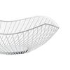 Fruit Basket Nordic Style Exquisite Workmanship Smooth Brim Wavy Wire Bread Vegetable Storage Bowls Kitchen