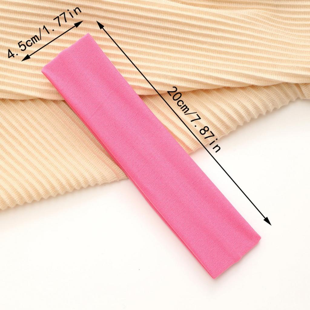 1PC Breathable Yoga Hair Bands Absorbing Sweat Headwear Hair Jewelry Women Elastic Headband Fashion
