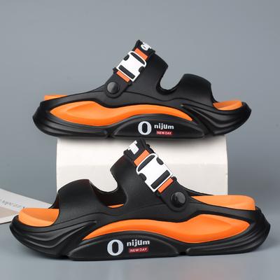 Summer Men's Outdoor Sandals Beach Slippers Comfortable Thick Soft Clogs Men Casual Shoes Garden Shoes Men Women Beach Sandals