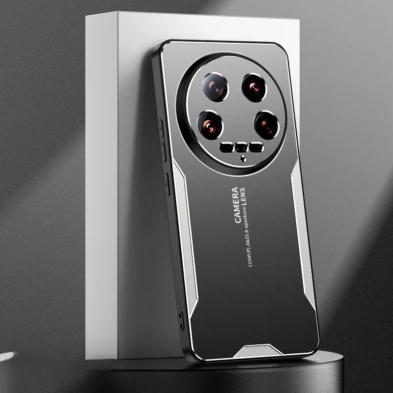 For Xiaomi 15 Ultra Aluminum Alloy Frosted Skin Hard Case for Xiaomi 15ultra 5G Mi 14T 15 Pro Shockproof Matte Protection Cover