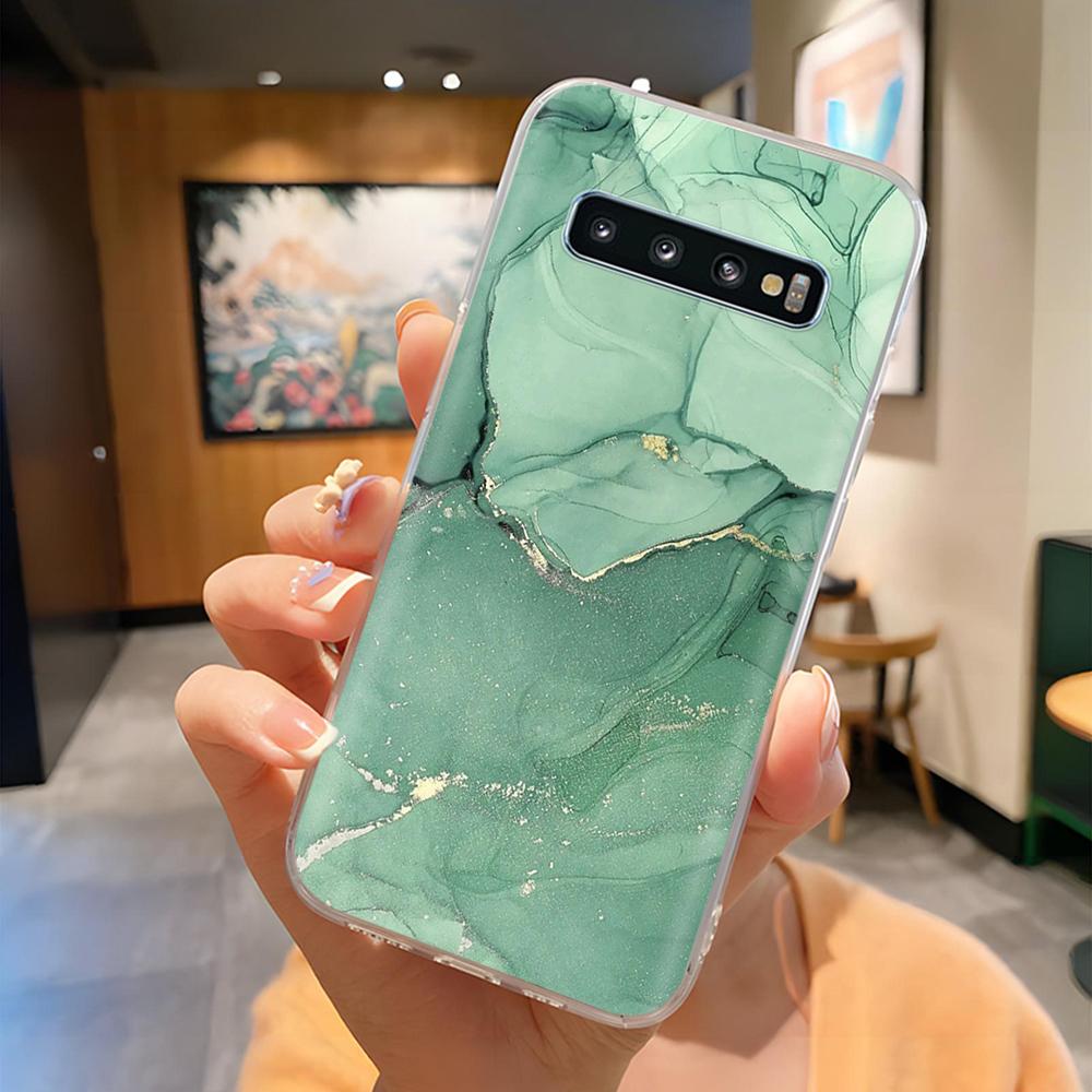 Phone Case For Samsung Galaxy S10 Plus Case Fundas Cases For Samsung Galaxy S10 S 10+ S10E Soft TPU Silicone Bumper Cover Coque