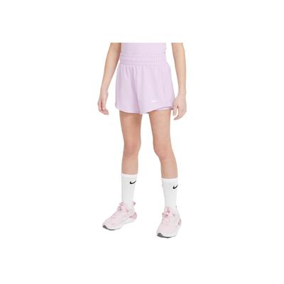 Dri-Fit Dry SS25 Comfortable Classic Fashion Versatile Shorts Kids Shorts Purple HF8237-537