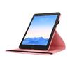 Tablet Case For iPad 9.7-inch (2018)/(2017)/Air 2/Air (2013) Rotating Stand Building Block Imprinted Leather Cover