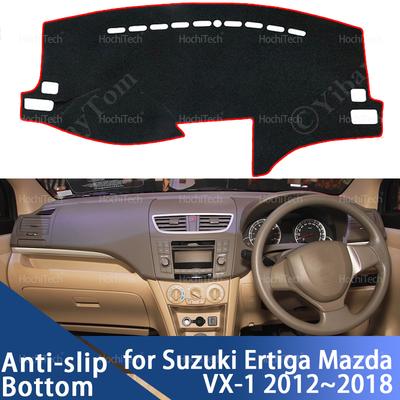 Pokrywa deski rozdzielczej Mata antyrefleksyjna Pokrowiec na platformę instrumentów Dywanik do Suzuki Ertiga Proton Ertiga Mazda VX-1 VX 1 ZE 2012~18