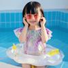 Thickened Sequin Flower Swimming  Seat Swim Ring For  Child Beginners