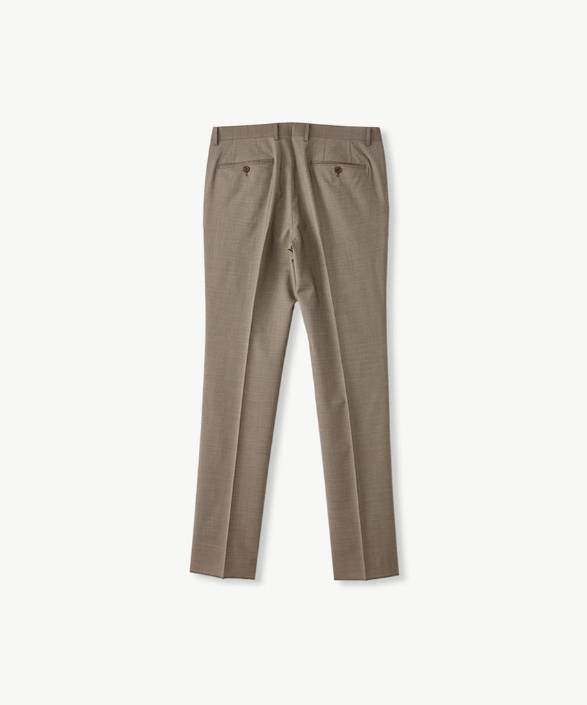 STCO Italy Marlane 100S Summer Wool 100% Suit Pants Beige (Classic Fit)_Sslvb92Csd