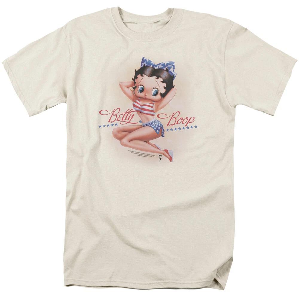 

Betty Boop Stars And Stripes Forever T-Shirt L
