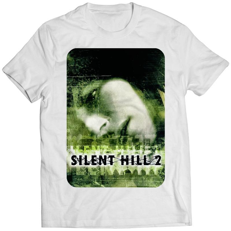 Silent Hill 2 Retro Horror Game Mens Tshirt Summer New Style Unisex Casual Tshirt