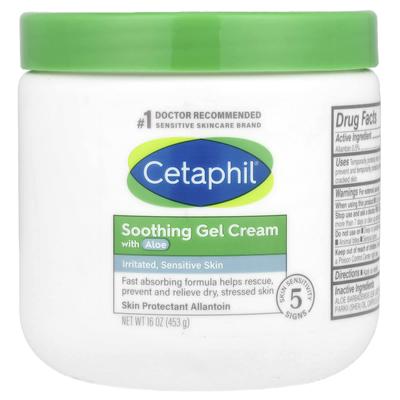 Gel-crème apaisant à l'aloès, format moyen, sans parfum, 473 ml (453 g)
