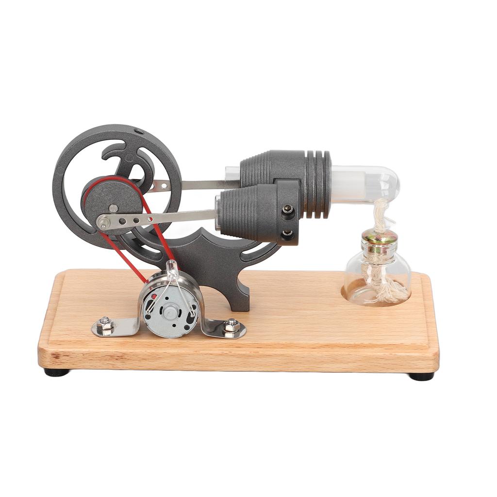 Stirling Engine Motor Model Scientific Physical Thermal Machine Educational Toy for Kids