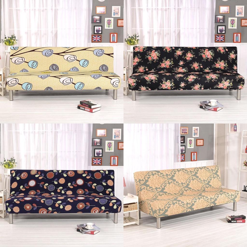 Premium Stretch Elastischer Armloser Schlafsofa Couchbezug Mit Weichem Stoff Und Ausgezeichneter Passform