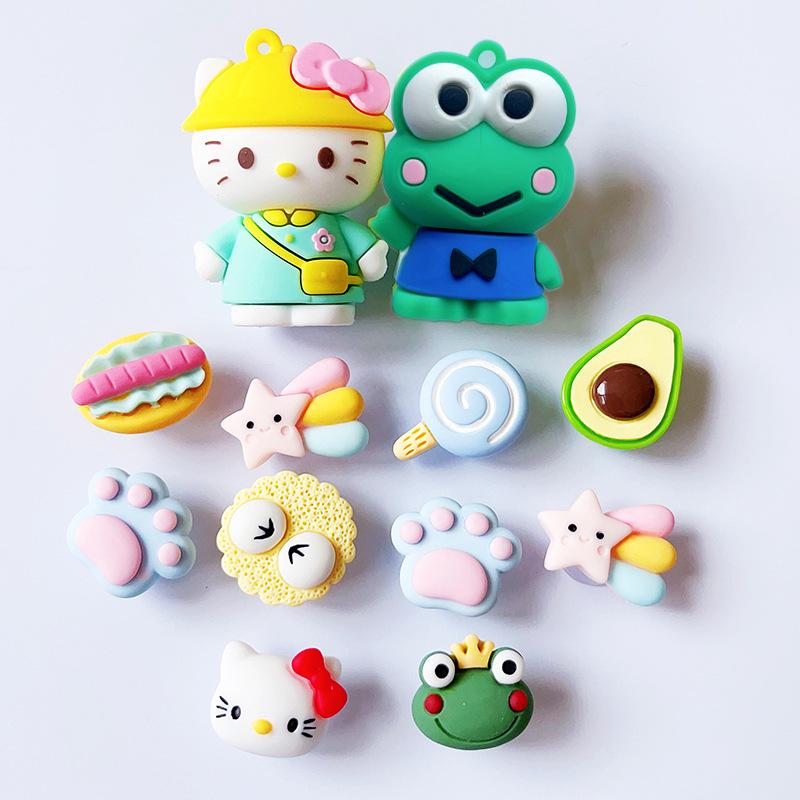 Unisex Crocs Charms & Buckles: Decorative Shoe Accessories for Sandals and Garden Shoes