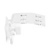 Acrylic Coral Rack Bracket Aquarium Fish Container Coral Frag Support With Suction Cup(8 Holes)