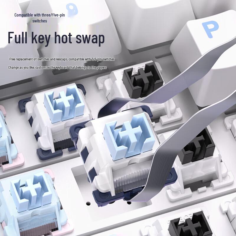 LEOBOG Hi98PRO Tri-Mode Custom Mechanical Keyboard