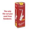 Vandoren Java Filed Red Cut Tenor Saxophone Reeds Pack of 5 Hardness 3