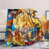 Dragon Ball Charakter Druck Flanelldecke Hohe Qualität Bequem für Alle Jahreszeiten Heimdekoration Wärme und Komfort Perfekt für Weihnachtsgeschenke