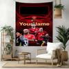 Manchester Custom Your Name Wall Decor Tapestry Art For Pet Memorial Birthdaywedding Party Backdrop Family Gift
