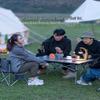 Upgraded Portable Aluminum Alloy Picnic Table & Chair Set