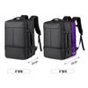 Schoolbag Large Capacity Multi-Pocket Casual Backpack Business Travel Computer Bag Lightweight Extended Commuter Travel Storage Bag