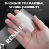 4pc Car Door Sill Protector Stickers Transparent Decor Decal Threshold Strip For Renault DACIA Logan Scenic Loguna Kadjar Twingo TT1